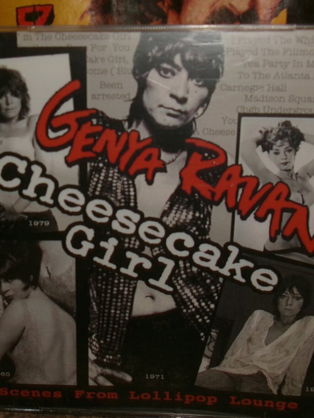 genya ravan cheesecake girl authentic signed cd - Brooklyn NY ten wheel drive